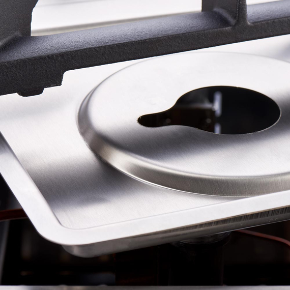 Stalgast Edelstahl Gas-Kochfeld mit 4 Brennern (3,5+2x5+7) als Tischgerät, Serie 700ND, Bild 4