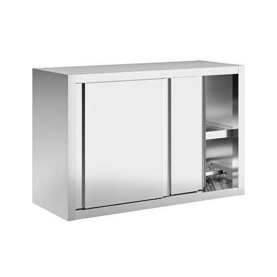 Vaiotec Topline Wandhängeschrank / Schiebetüren und Abtropffläche, 1200 x 400 mm
