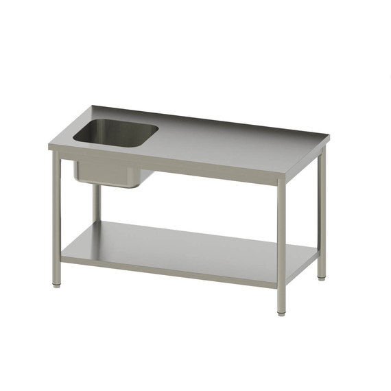 Vaiotec Topline Cheftisch / Becken links, 2000 x 700 mm