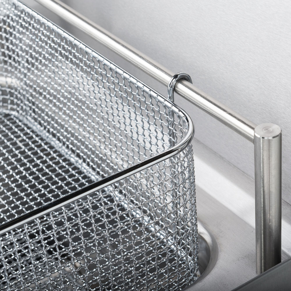 Stalgast Edelstahl Gas-Fritteuse, 17 Liter Einzelbecken, Serie 700 ND, Bild 2