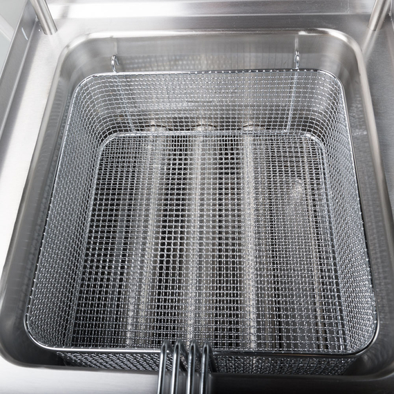 Stalgast Edelstahl Gas-Fritteuse, 17 Liter Einzelbecken, Serie 700 ND, Bild 6