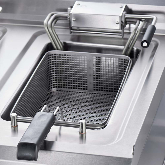 Stalgast Elektro-Fritteuse als Tischgerät Serie 700 ND, Doppel-Fritteuse, 800x700x250 mm (BxTxH), Bild 6