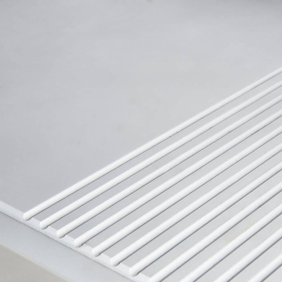 Stalgast Edelstahl Elektro-Griddleplatte als Tischgerät, 800x700 mm, ½ glatte/½ gerillte Grillfläche, Serie 700 ND, Bild 2