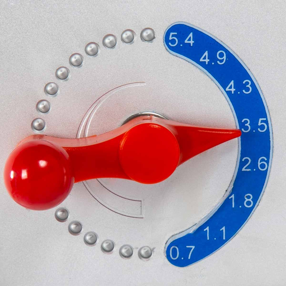 Vaiotec Teigausrollmaschine, Ø10 - 40 cm, 540 x 550 mm, Bild 2