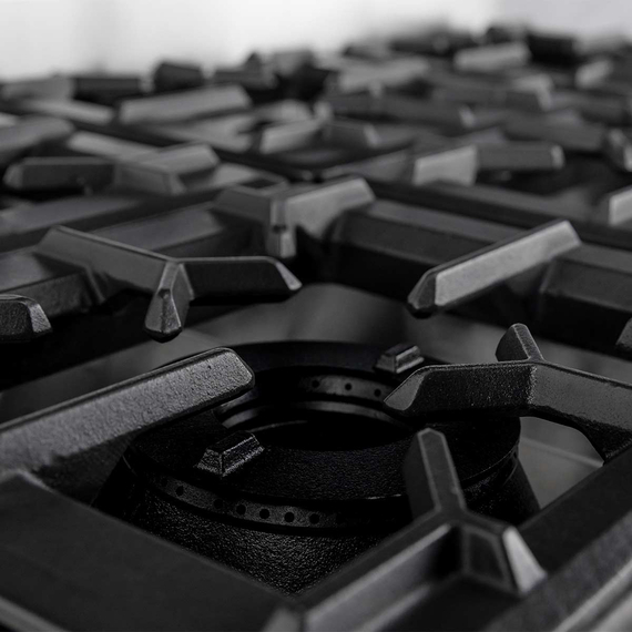 Vaiotec Gasherd - 6 Brenner 43,2 kW - offener Unterbau, 1100 x 700 mm, Bild 5