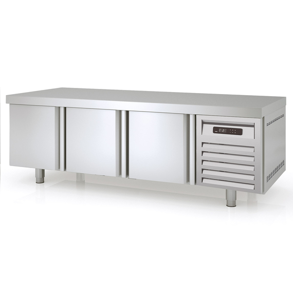 Vaiotec Topline Unterbaukühltisch / 3-fach GN 1/1 mit 3 Türen, 1795 x 700 mm