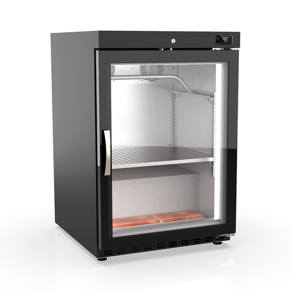 Vaiotec Topline Reifeschrank Dry-Aging Schwarz, 120 Liter, 20 kg Fleisch, 600 x 650 mm, Bild 2