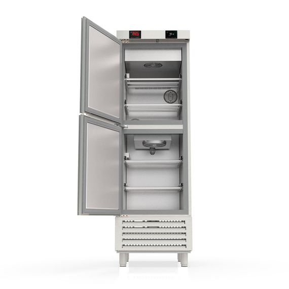 Vaiotec Topline Reifeschrank Dry-Aging 2 Zonen, Edelstahl, Abtropfen und Trocknen, 245 + 245 Liter, 680 x 735 mm, Bild 2