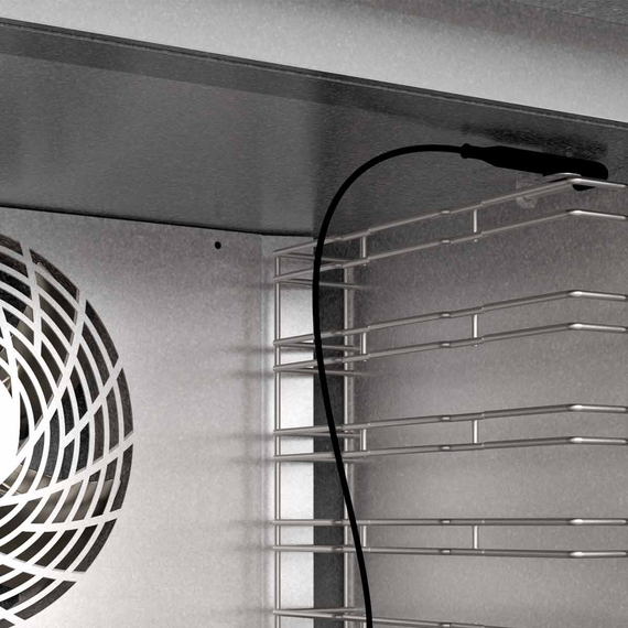 Vaiotec Topline Schockfroster Edelstahl, für 7x GN1/1 (40 mm) oder 7x EN 60x40, 800 x 800 mm, Bild 4