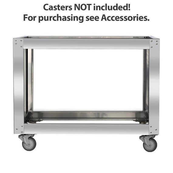 Vaiotec Untergestell für Topline Elektro Pizzaofen 6+6 x 34 cm (tiefe Version), 1100 x 1185 mm, Bild 3