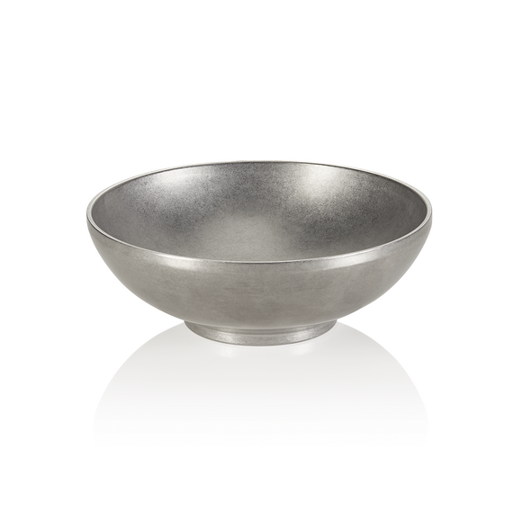 Steel & Style Schale HERITAGE, doppelwandig, 0,6 ltr., Ø 18 cm, Höhe 6 cm, Chromnickelstahl