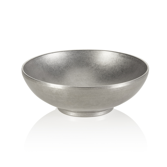 Steel & Style Schale HERITAGE, doppelwandig, 0,8 ltr., Ø 20 cm, Höhe 7 cm, Chromnickelstahl