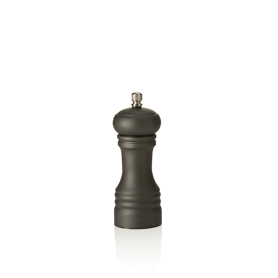 Was Germany Salzmühle Metal mit Edelstahl Mahlwerk, Höhe 15 cm, Edelstahl