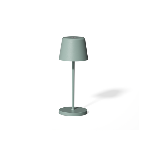 Yuyu LED Tischleuchte, Höhe 20,8 cm, Ø 7,6 cm, mint matt