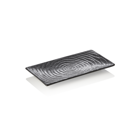 Maya Platte Set LANA, 23 x 13 x 2 cm, Set á 4 Stück, Porzellan