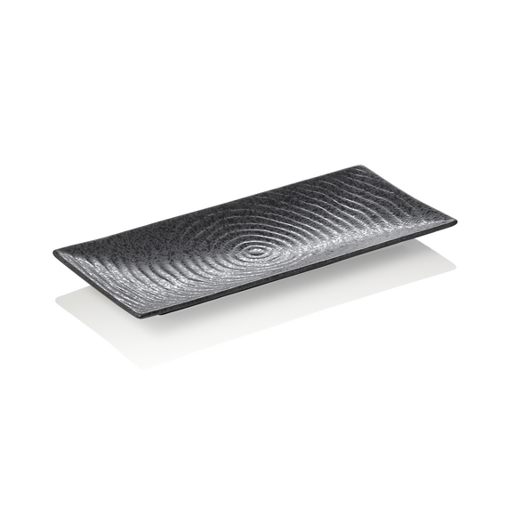 Maya Platte Set LANA, 30,5 x 14 x 2 cm, Set á 4 Stück, Porzellan