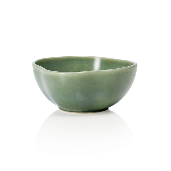 Rockzzero Schale Set, tief, Ø 16 cm, 0,5 ltr., myrtle green, Set á 6 Stück, Steinzeug
