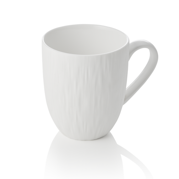 Maya Becher Set SHIRO, Ø 8,5 cm, 330 ml, weiß, Set á 4 Stück, Porzellan