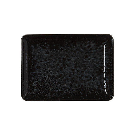 Was Germany Teller Set VIDA NIGHT, flach, 18 x 13 cm, night, Set á 6 Stück, Porzellan