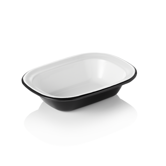 Grace Schale, 18 x 13,5 x 4 cm, 350 ml, Emaille