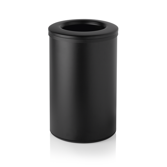Was Germany Abfalleimer, Ø 35,5 cm, 40 ltr., schwarz