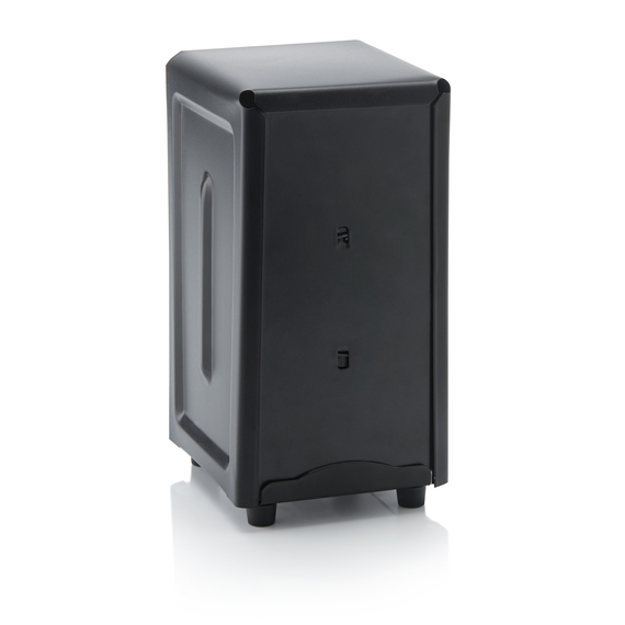 Was Germany Serviettenspender, 10 x 12 x 19,5 cm, schwarz, Stahl