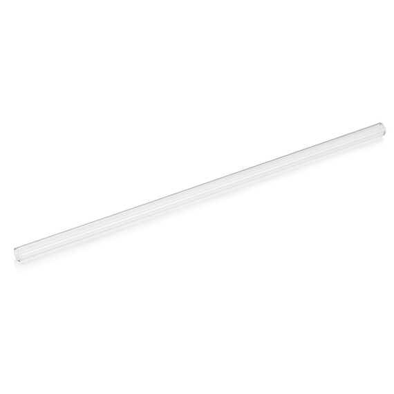 Was Germany Glastrinkhalm mit Bürste Set, Ø 8 mm, 23 cm, Set á 10 Stück, Glas