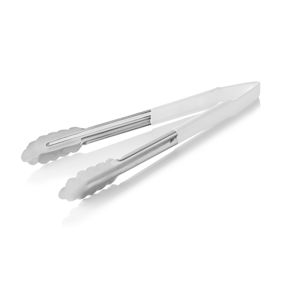 Was Germany HACCP Universalzange HACCP TONGS, 30 cm, weiß, Chromstahl 18/0