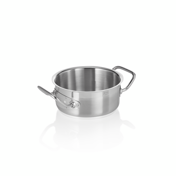 Was Germany Bratentopf COOKWARE 21, Ø 16 cm, 1,5 ltr., Chromnickelstahl 18/10
