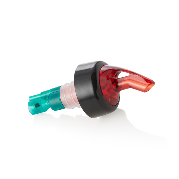 Was Germany Ausgießer Set, 2,5 cl, grün, Set á 12 Stück, Kunststoff, Edelstahl