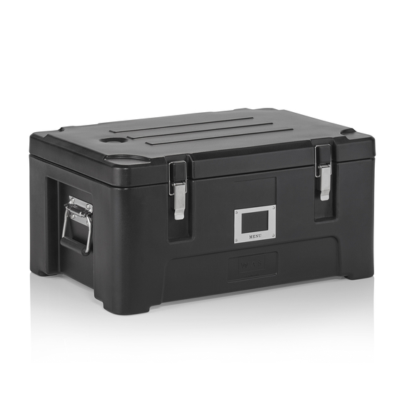 Was Germany GN Thermotransportbehälter 1/1, 63 x 43 x 31 cm, schwarz, Polyethylen, Polyurethan