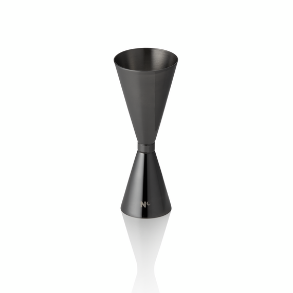 Nocturn Slim Jigger, 3/6 cl, Ø 5 cm, Höhe 13 cm, gun metal, Chromnickelstahl 18/8