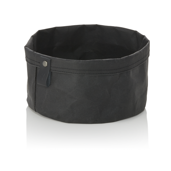 Was Germany Brottasche CRAFT & CRUMBLE, Ø 20 cm, Höhe 13 cm, schwarz, Kraft Paper
