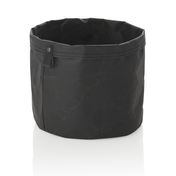 Was Germany Brottasche CRAFT & CRUMBLE, Ø 24 cm, Höhe 24 cm, schwarz, Kraft Paper