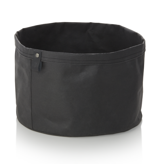 Was Germany Brottasche CRAFT & CRUMBLE, Ø 30 cm, Höhe 22 cm, schwarz, Kraft Paper