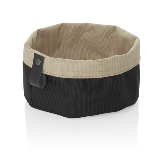 Was Germany Brottasche FLIP TETRON, Ø 17 cm, Höhe 11 cm, light grey/light khaki, Tetron