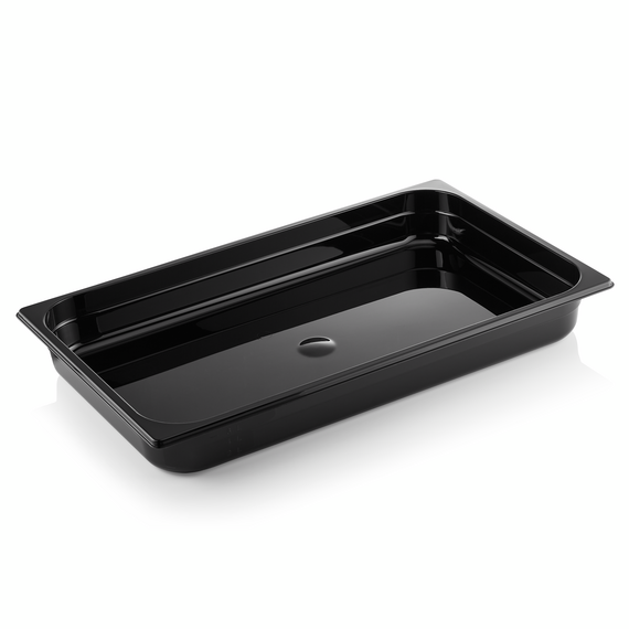 Was Germany GN Behälter GN 96 BLACK 1/1-065 mm, schwarz, Polycarbonat