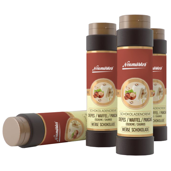 Neumärker Topping-Soße Weiße Schokolade 