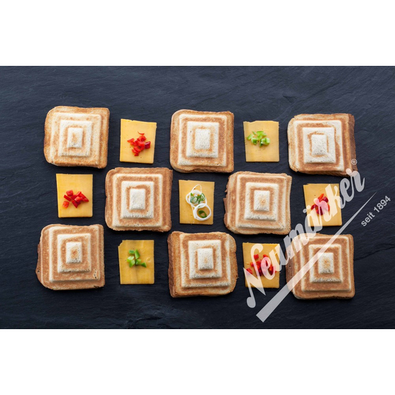 Neumärker Sandwichmaker Thermocook® inkl. Sandwich Wechselplatten , Bild 4