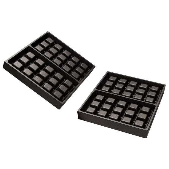 Neumärker Brüsseler Waffel Backplattensatz für SWiNG-Backsystem, Bild 5