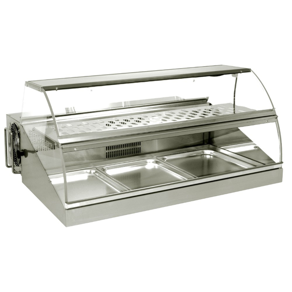 Neumärker Kühlvitrine Mercado C3 Mit Frontklappen zur Selbstbedienung