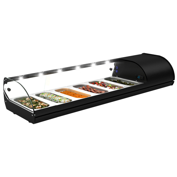 Neumärker Royal Cooling Tapas 6 Kompressor rechts 6x GN 1/3 x 40 mm