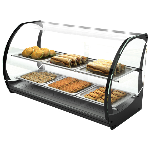 Neumärker Warmhaltevitrine Honda 6x 2/3 GN x 20 mm