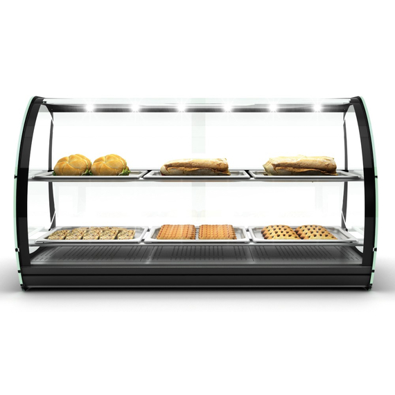 Neumärker Warmhaltevitrine Honda 6x 2/3 GN x 20 mm, Bild 2