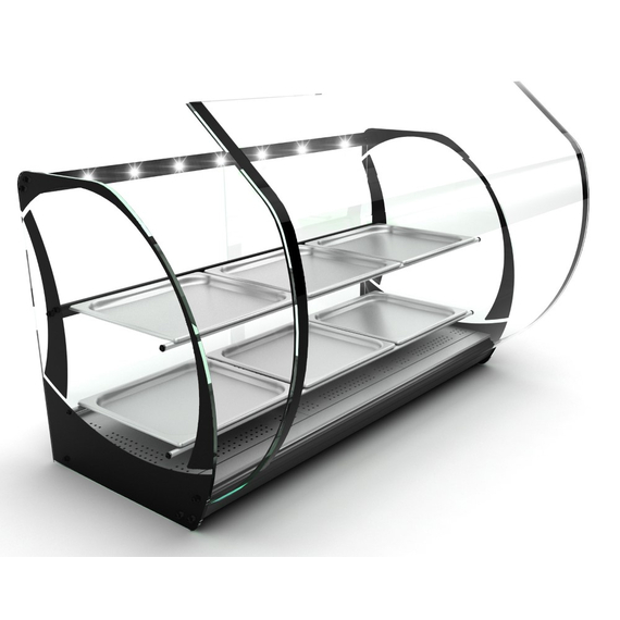 Neumärker Warmhaltevitrine Honda 6x 2/3 GN x 20 mm, Bild 4