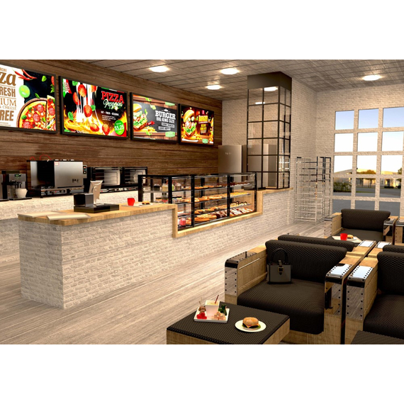 Neumärker Design-Kühlvitrine Intergra DP-60-50 Für Drop-in Einbau in Theke, Bild 2