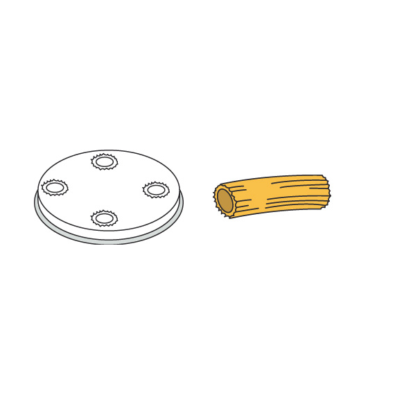 Neumärker Pasta-Scheibe Ø 50 mm Maccheroni für Nudelmachine PF15E 