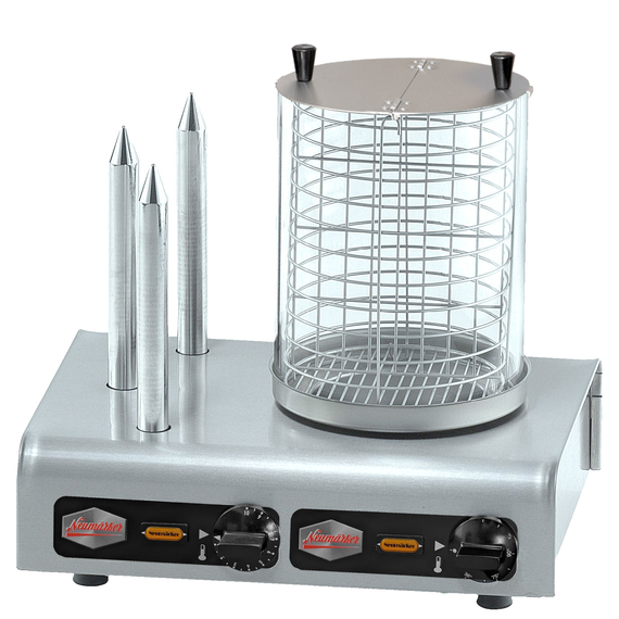 Neumärker Würstchenwärmer Hot-Dog mit seitlichen Stäben 