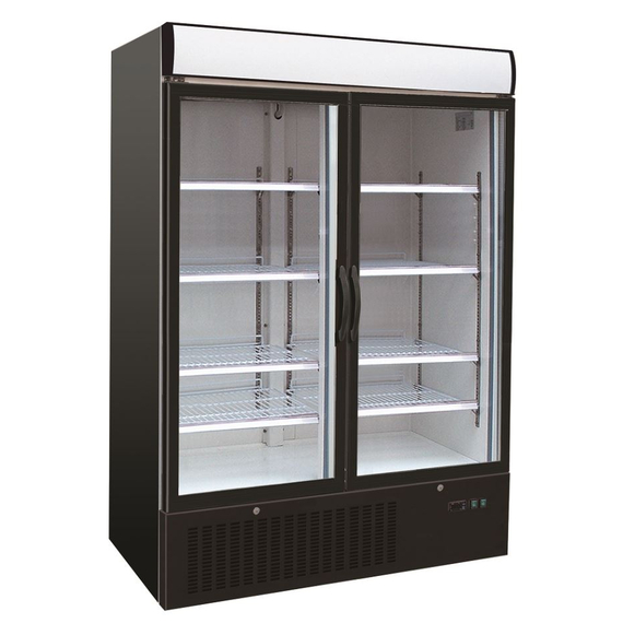 Combisteel Kühlschrank 2 Glastüren