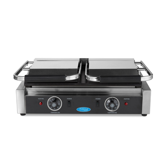 Maxima Gastro Kontaktgrill - Glatte - Doppelgrillplatte - 2 x 22 cm, Bild 5